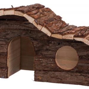 HRAČKA dřevěný DŮM HANNA pro křečka - 26x16x15cm