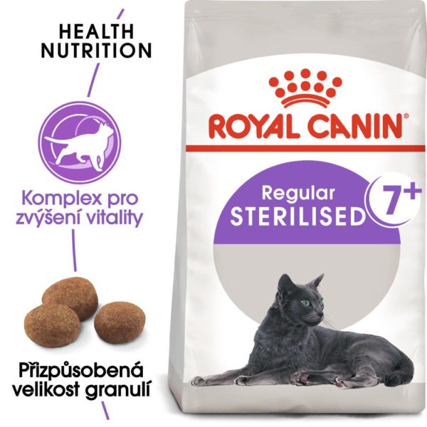 Royal Canin Sterilised 7+ - granule pro stárnoucí kastrované kočky - 3
