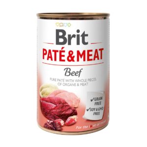 BRIT  konzerva PATE and MEAT 400g - ZVĚŘINA
