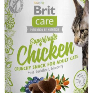 BRIT CARE cat SNACK  SUPERFRUITS CHICKEN - 100g