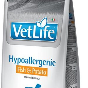 VET LIFE dog HYPO FISH & POTATO natural - 12kg