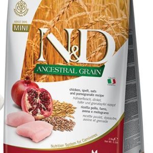 N&D dog LG ADULT MINI CHICKEN/POMEGRANATE - 7kg