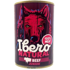 Ibero NATURAL dog konz.    JUNIOR  beef - 4x400g