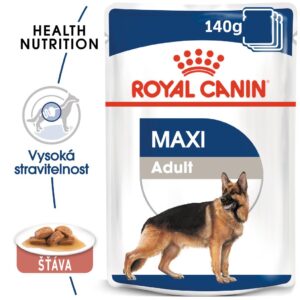 Royal Canin Maxi Adult - kapsička pro dospělé velké psy - 10 x 140g