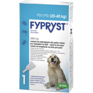 Antiparazitní spot-on FYPRYST pro psy - Xl (nad 40kg)
