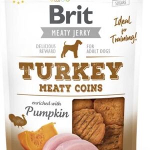 BRIT meaty jerky TURKEY meaty coins - 200g