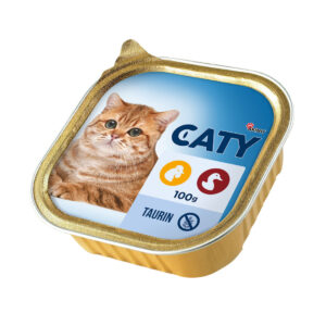 Akinu CATY Kuřecí & kachní paštika pro kočky 100 g