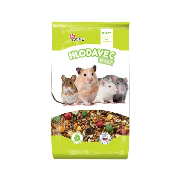 Akinu Kompletní menu krmivo pro malé hlodavce 1 kg