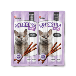 Akinu STICKIES Krůtí tyčinky pamlsek pro kočky 6 x 5 g