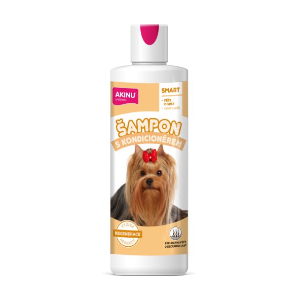 Akinu Šampon s kondicionérem pro psy 250 ml