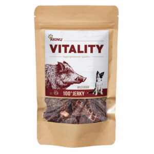 Akinu VITALITY Divočák jerky pamlsek pro psy 50 g