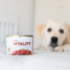 Akinu VITALITY Hovězí jemně krájená svalovina konzerva pro psy 200 g
