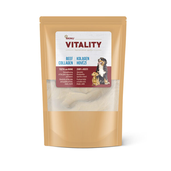 Akinu VITALITY Hovězí kolagen doplněk stravy pro psy 250 g