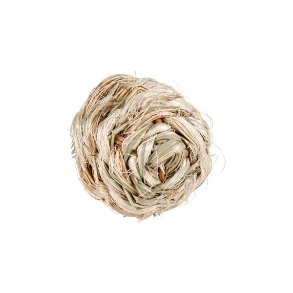 Trixie Míček s rolničkou z trávy 6 cm