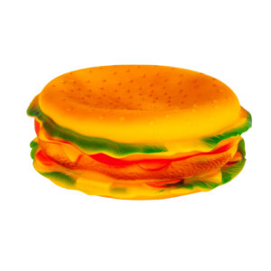 Akinu Hamburger vinylová hračka pro psy L 15 cm