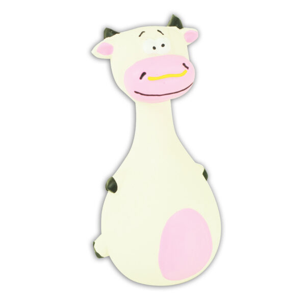 HUGS by Akinu Latexová kravička hračka pro psy 13 cm