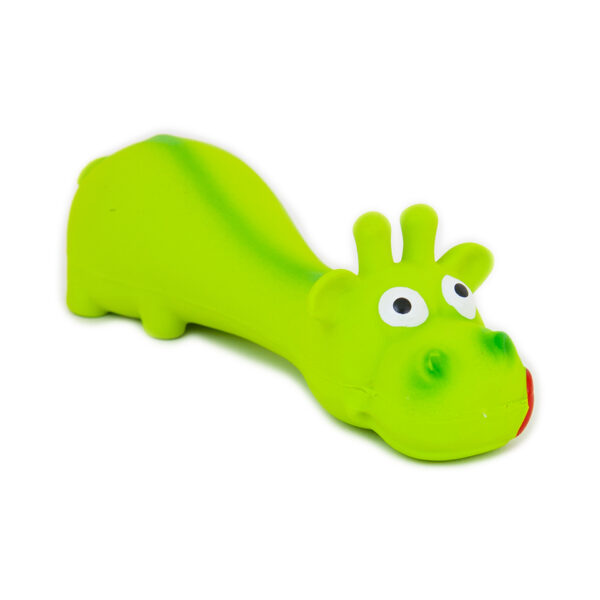 HUGS by Akinu Latexová žirafa hračka pro psy zelená 16 cm