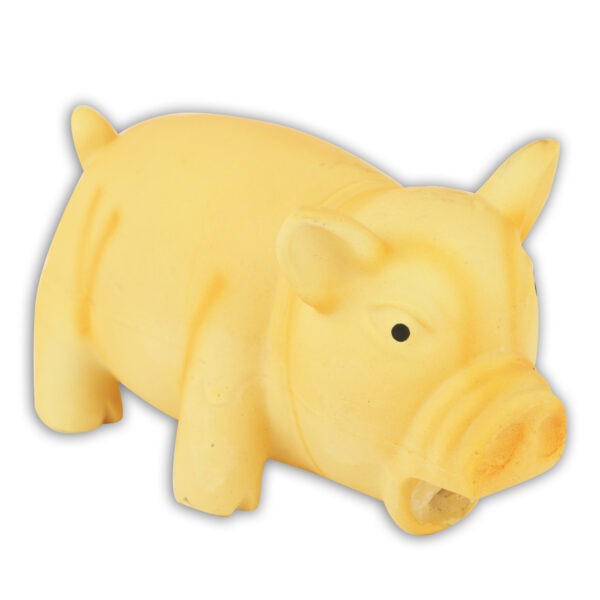 HUGS by Akinu Latexový pašík hračka pro psy oranžová 15 cm