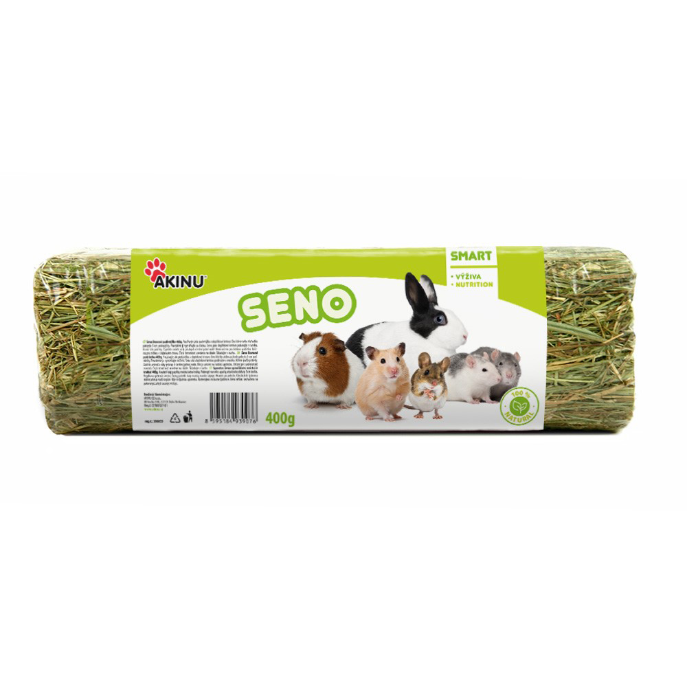 Akinu Seno lisované krmivo pro hlodavce a králíky 400 g
