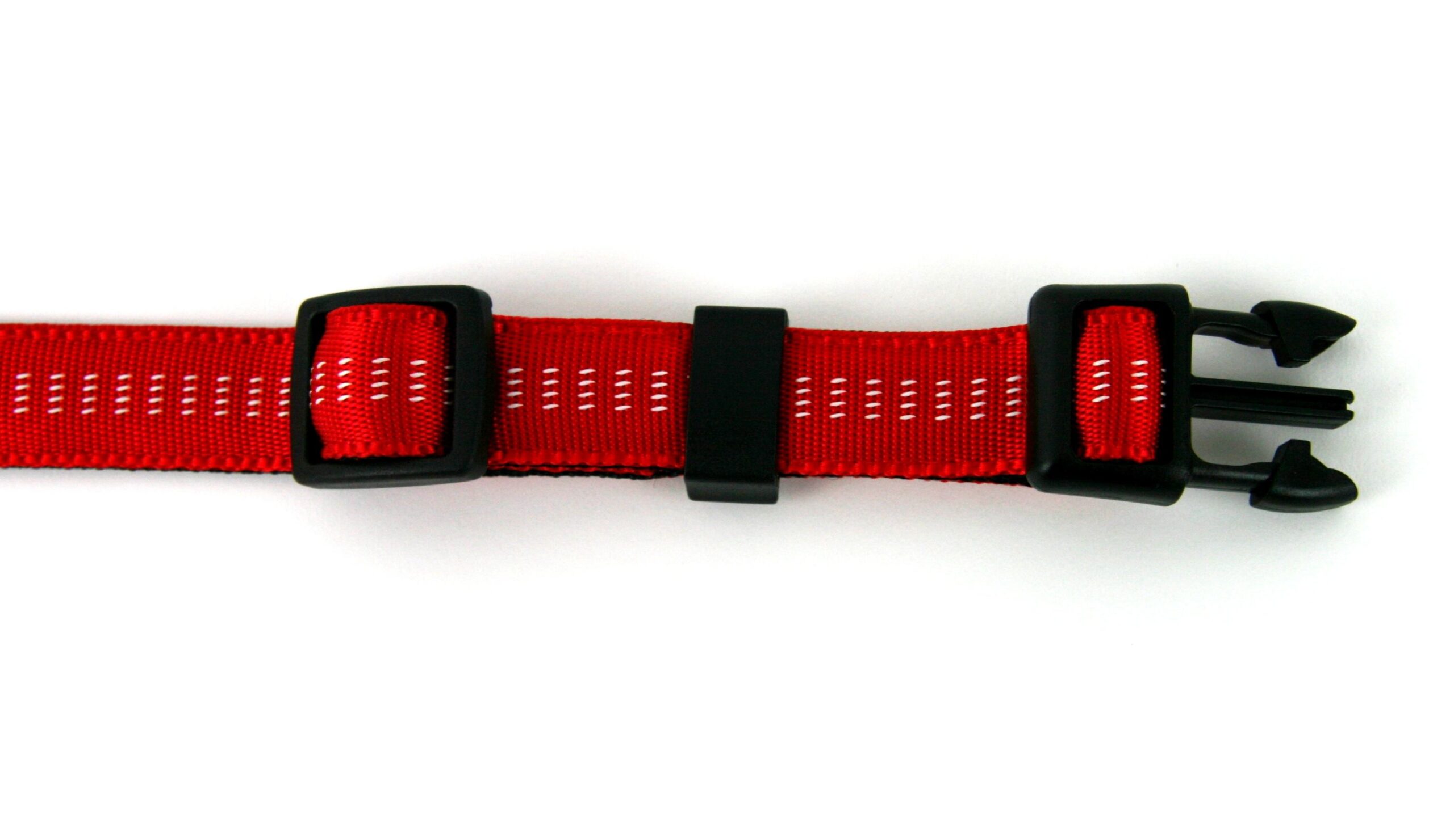 Akinu Obojek pro psa nylon a neopren červený 2