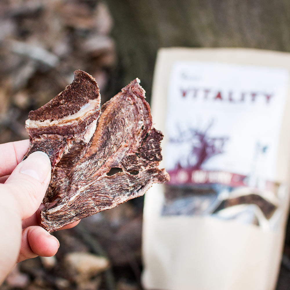 Akinu VITALITY Jelen jerky pamlsek pro psy 50 g