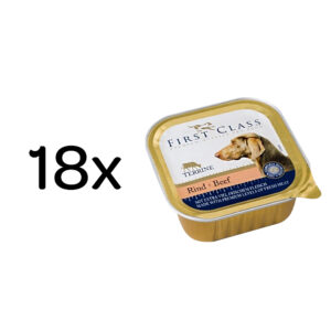 Akinu FIRST CLASS Hovězí paštika pro psy 18 x 300 g