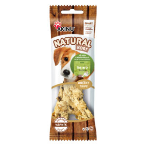 Akinu NATURAL Kost s dršťkami pamlsek pro psy 1 ks