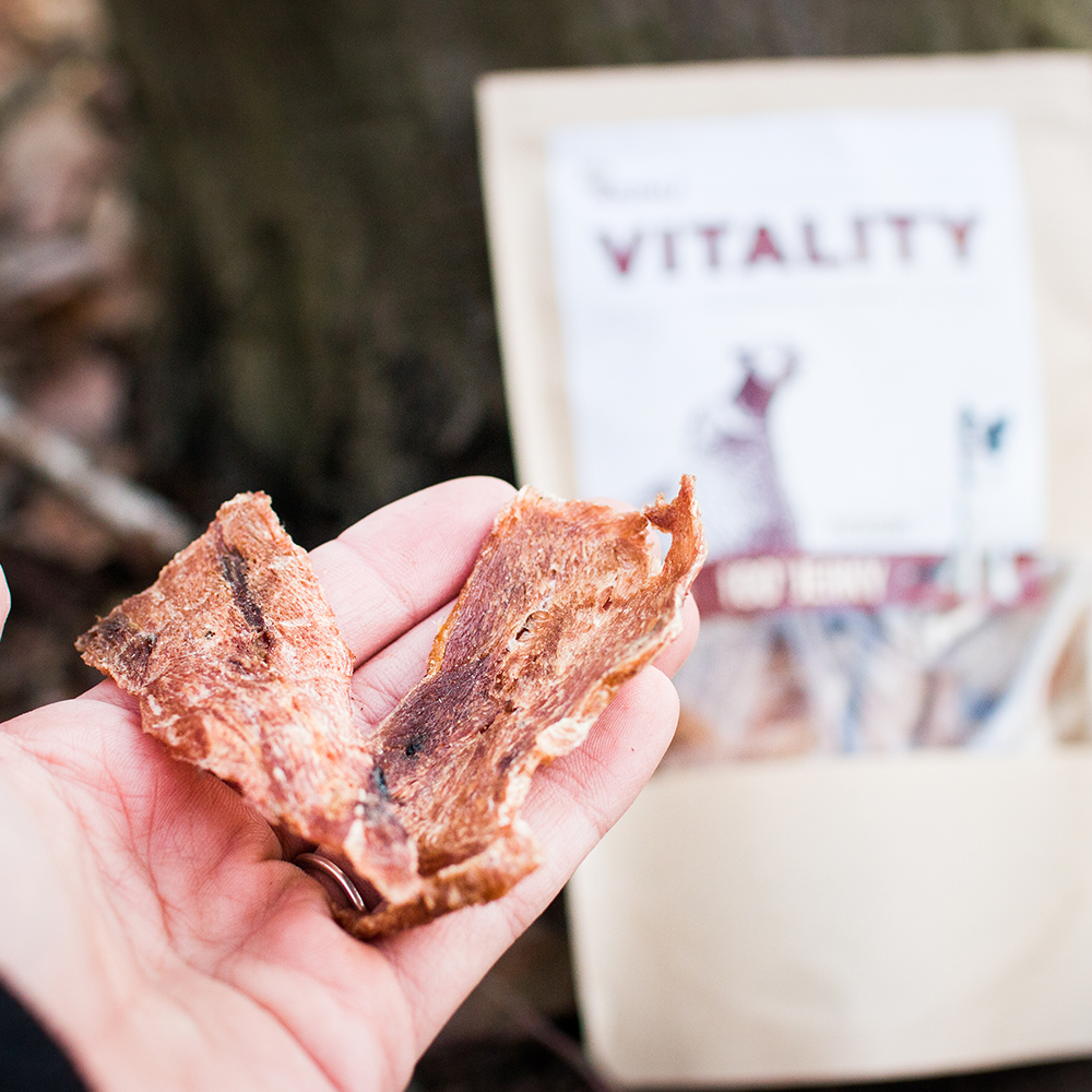 Akinu VITALITY Bažant jerky pamlsek pro psy 50 g