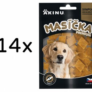 Akinu MASÍČKA PREMIUM Mobility pamlsek pro psy 14 x 75 g