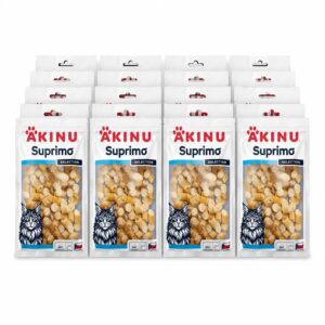 Akinu SUPRIMO SELECTION Hair & Skin pamlsek pro kočky 20 x 50 g