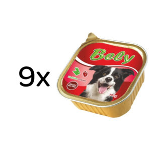 Akinu BELY Králičí & srdce paštika pro psy 9 x 300 g