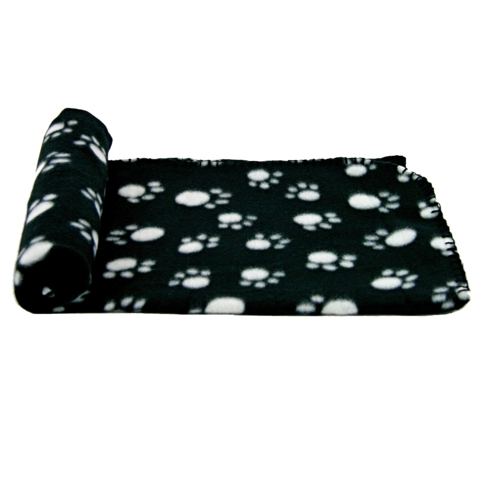 Akinu Deka fleece s tlapkami béžová 100 x 70 Barva: Béžová