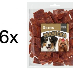 Akinu MASÍČKA Králičí pásky pamlsek pro psy 6 x 300 g