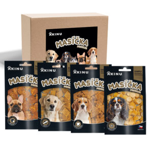 Akinu MASÍČKA PREMIUM BOX Pamlsky pro psy