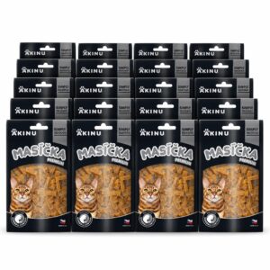 Akinu MASÍČKA PREMIUM Hairball Control pamlsek pro kočky 20 x 50 g