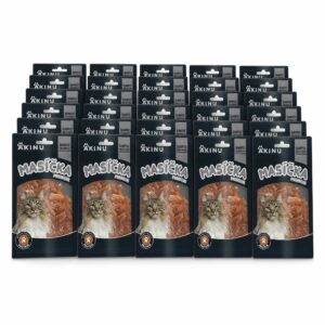 Akinu MASÍČKA PREMIUM Kachní plátky pro kočky mramorované 30 x 50 g