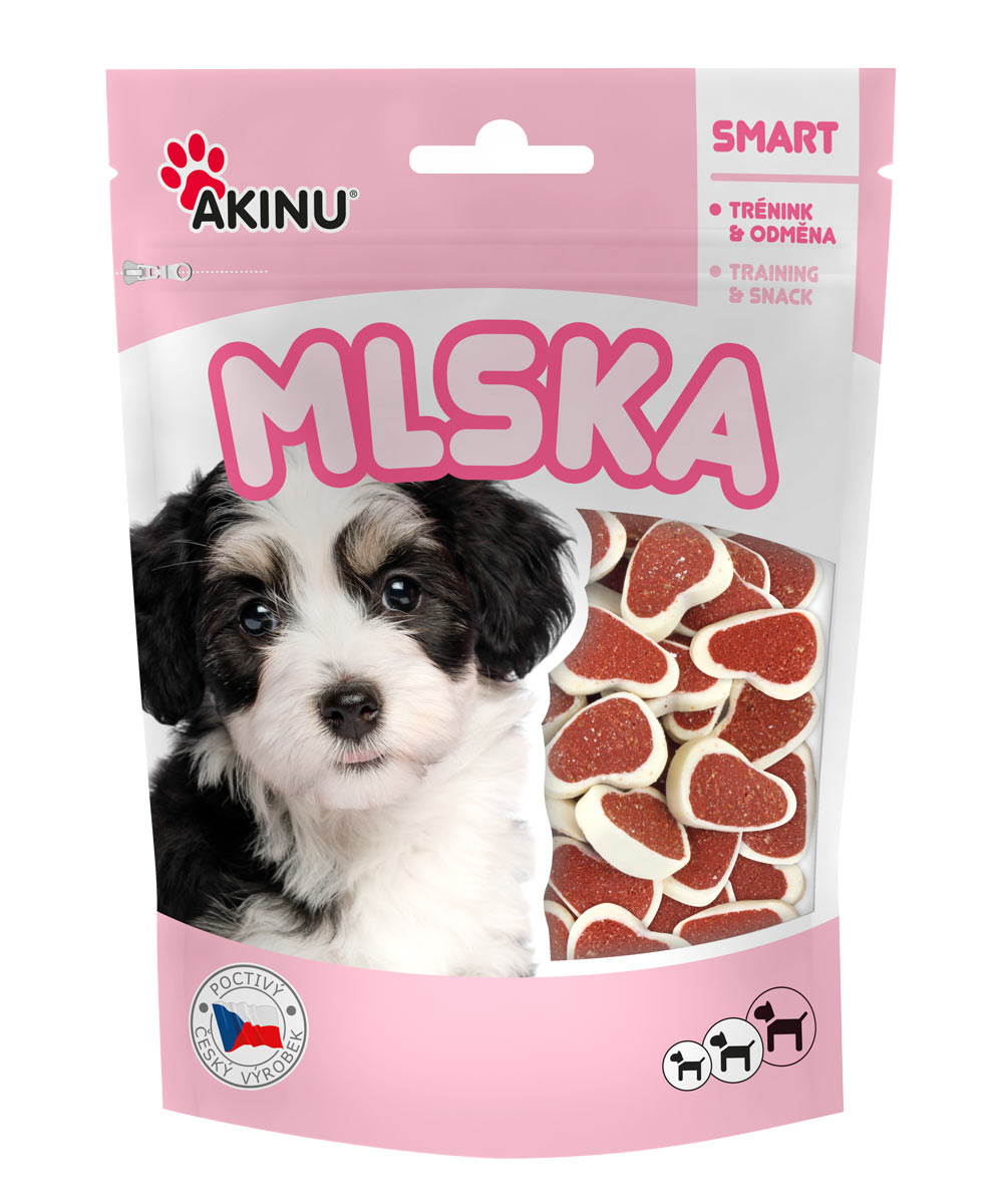 Akinu MLSKA Kotletky pamlsek pro psy 100 g