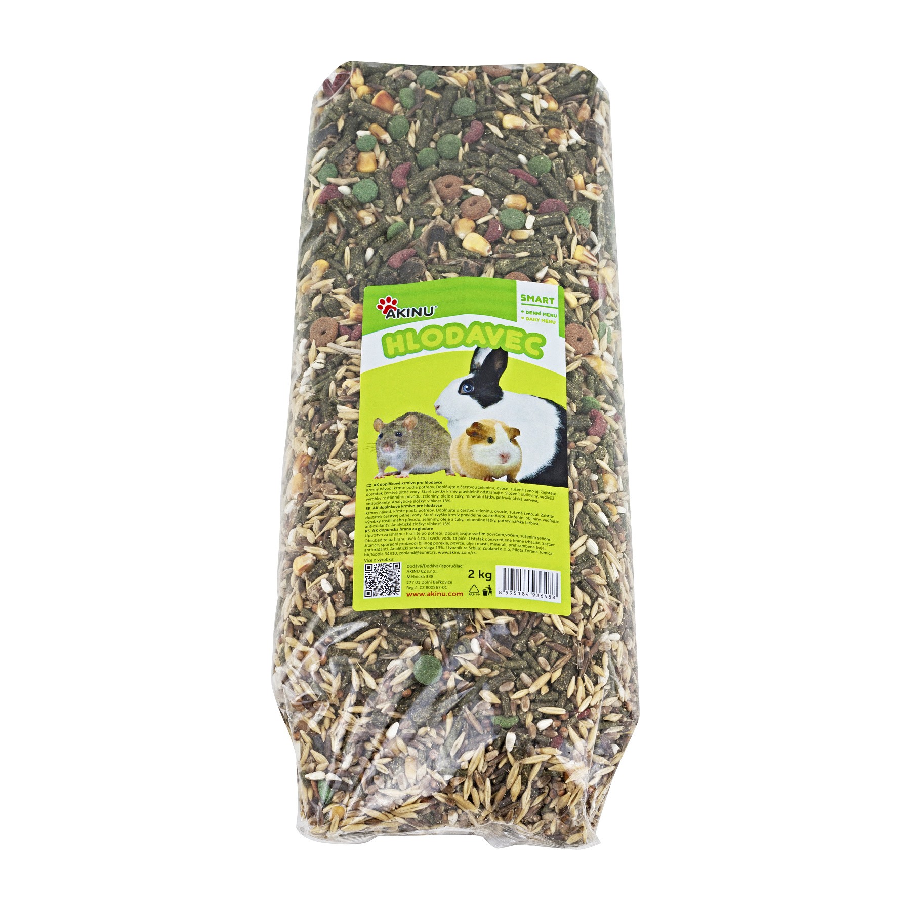 Akinu PAPKY Krmivo pro drobné savce 2 kg