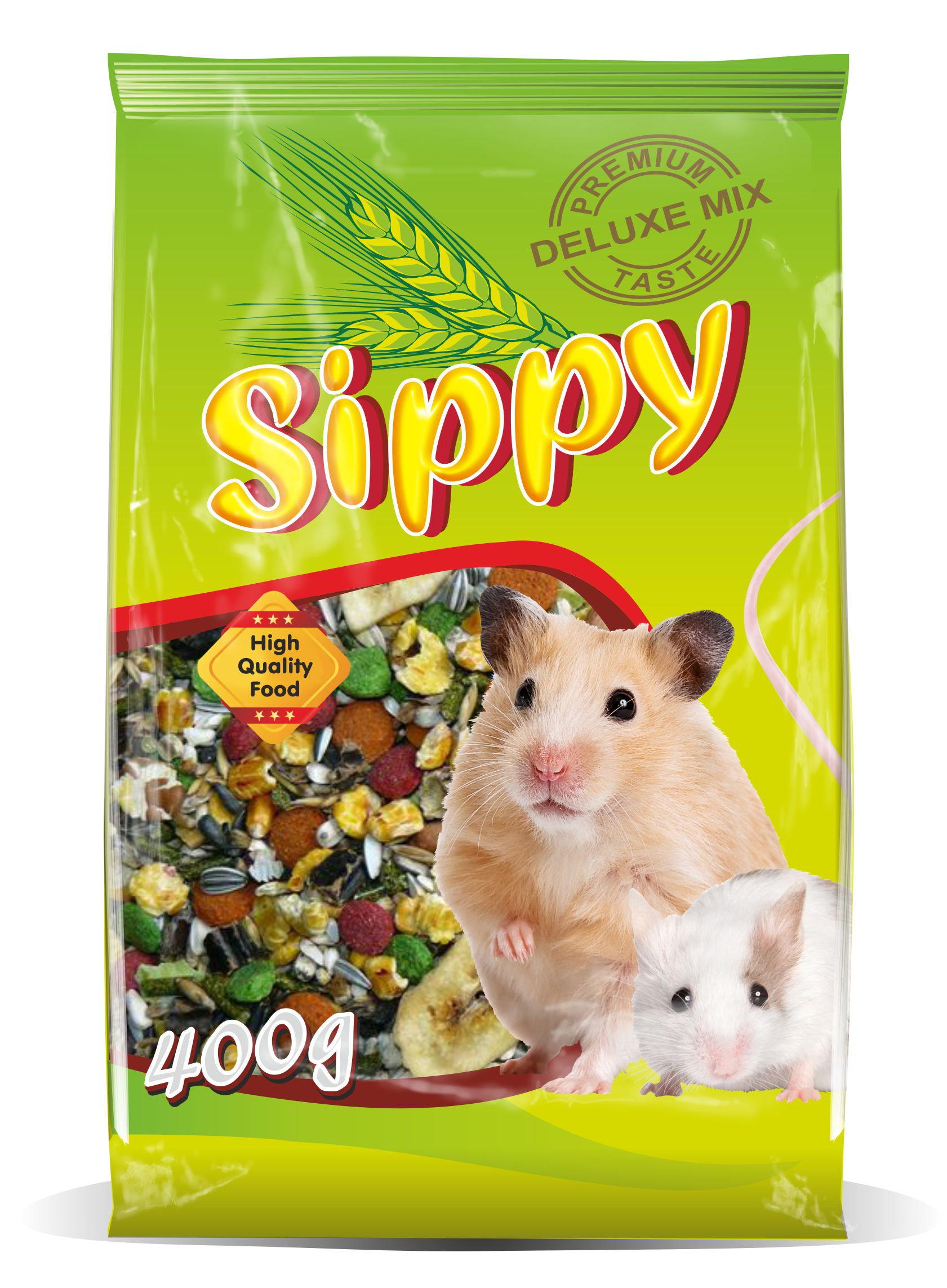 Akinu SIPPY Krmivo pro křečky a malé hlodavce 400 g