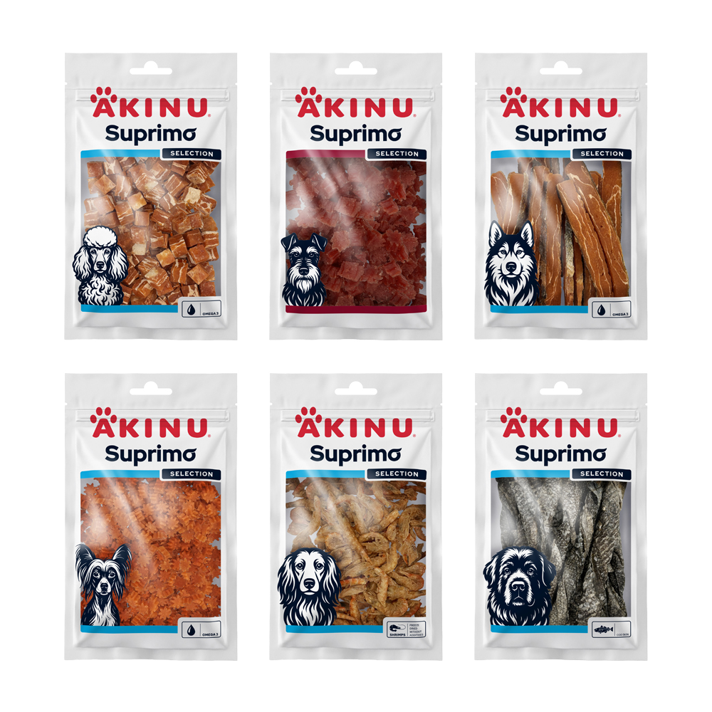 Akinu SUPRIMO SELECTION MIX pamlsky pro psy
