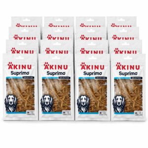 Akinu SUPRIMO SELECTION Mrazem sušené krevety pamlsek pro psy 16 x 25 g