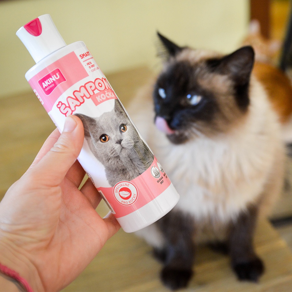Akinu Šampon jemný pro kočky 250 ml
