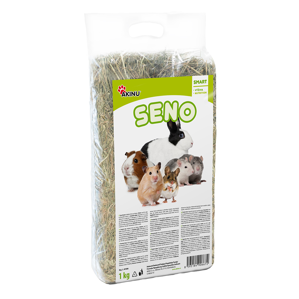 Akinu Seno lisované krmivo pro hlodavce 1 kg