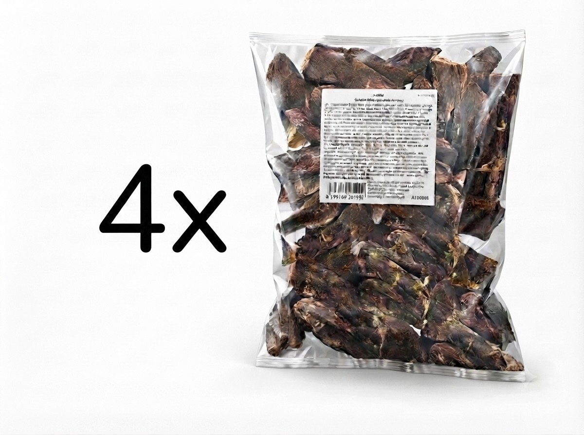 Akinu Sušené plíce pamlsek pro psy 6-10 cm 1 kg x 4