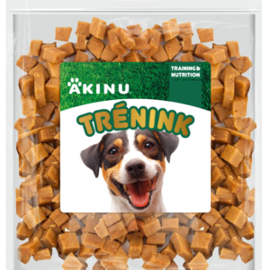 Akinu Trénink Lososové kostky pamlsek pro psy 400 g