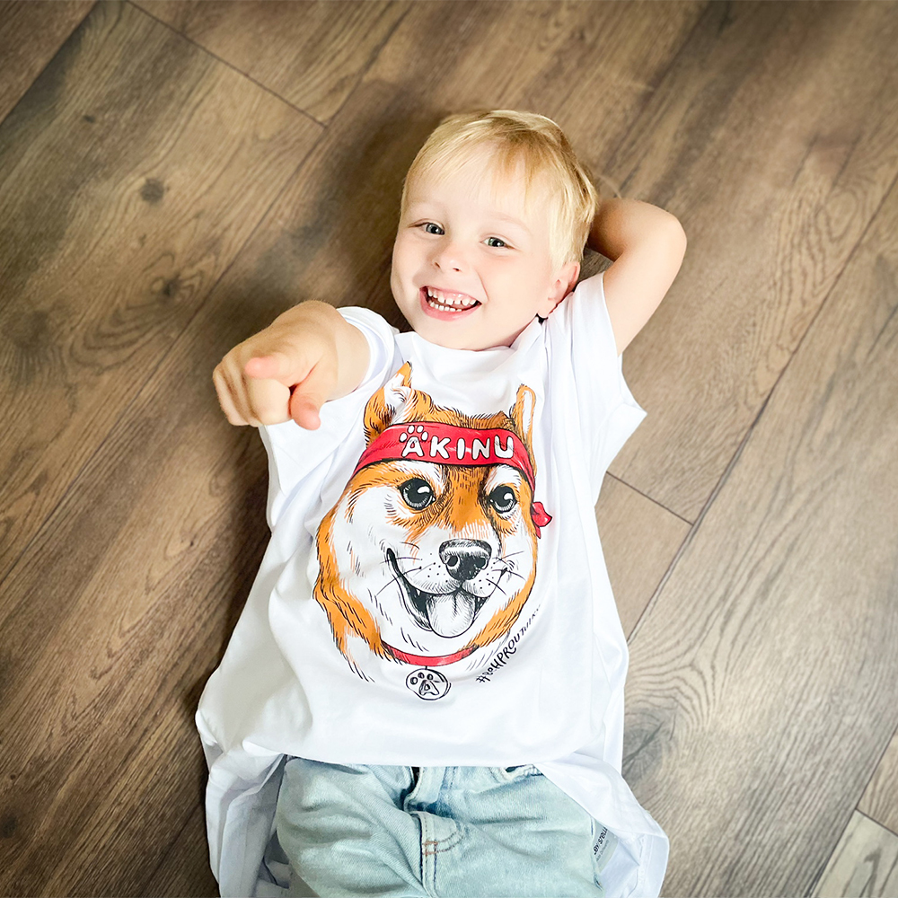 Akinu Unisex tričko – Běhejme a pomáhejme útulkům Velikost: 3XL
