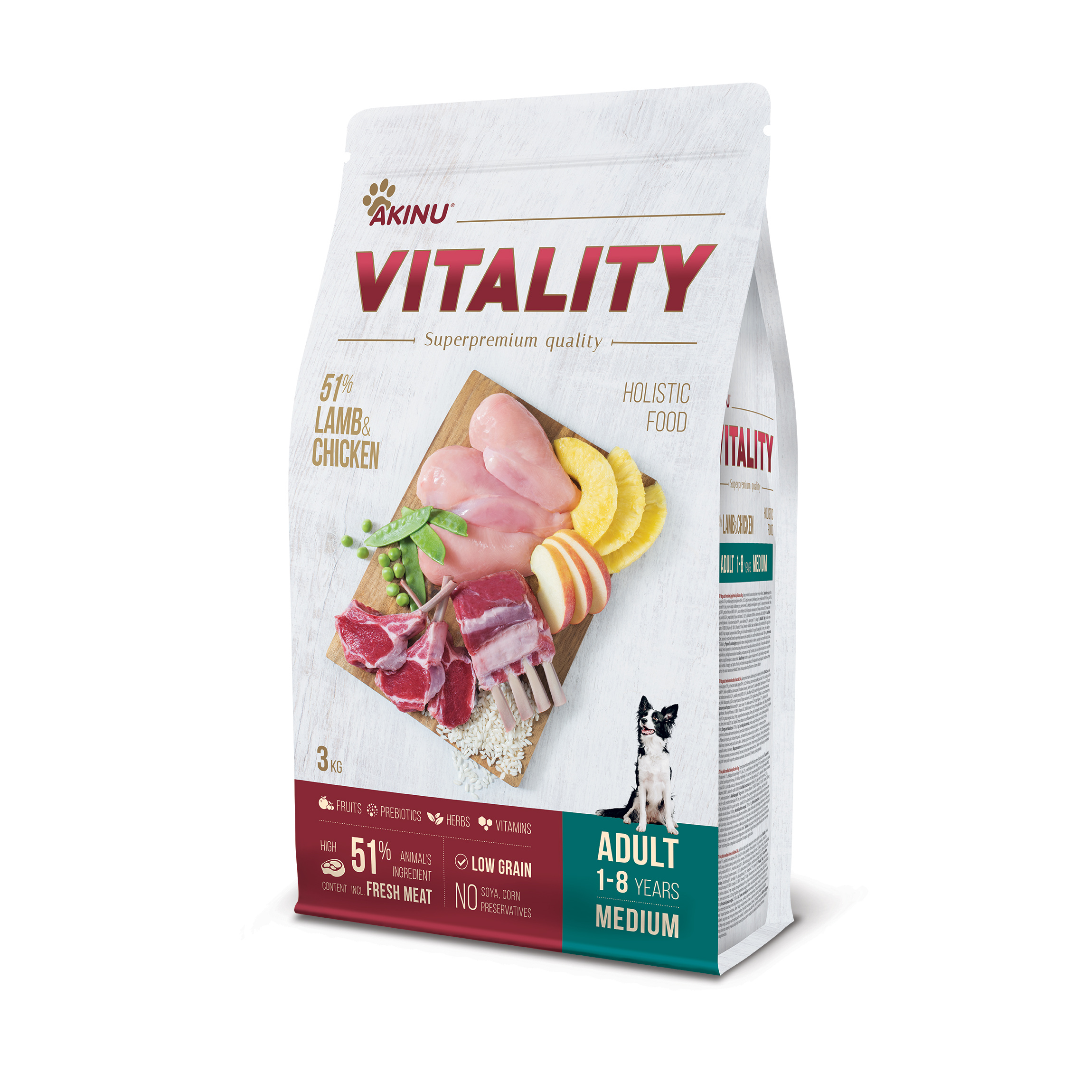 Exclusive Akinu VITALITY sada pro dospělé psy