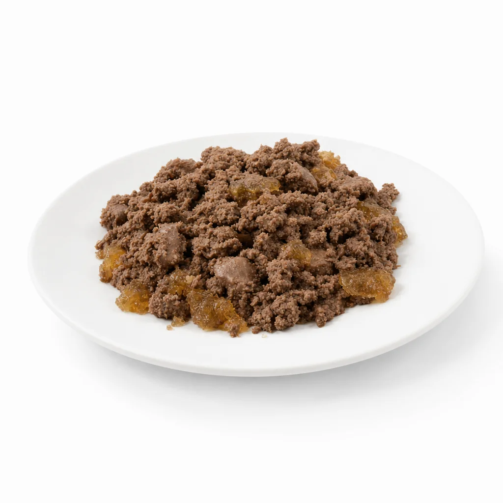 Akinu SUPRIMO Mleté s jehněčím konzerva pro psy 400 g