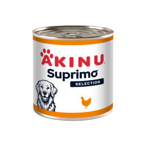 Akinu SUPRIMO SELECTION Kousky kuřete se svalovinou konzerva pro psy 400 g