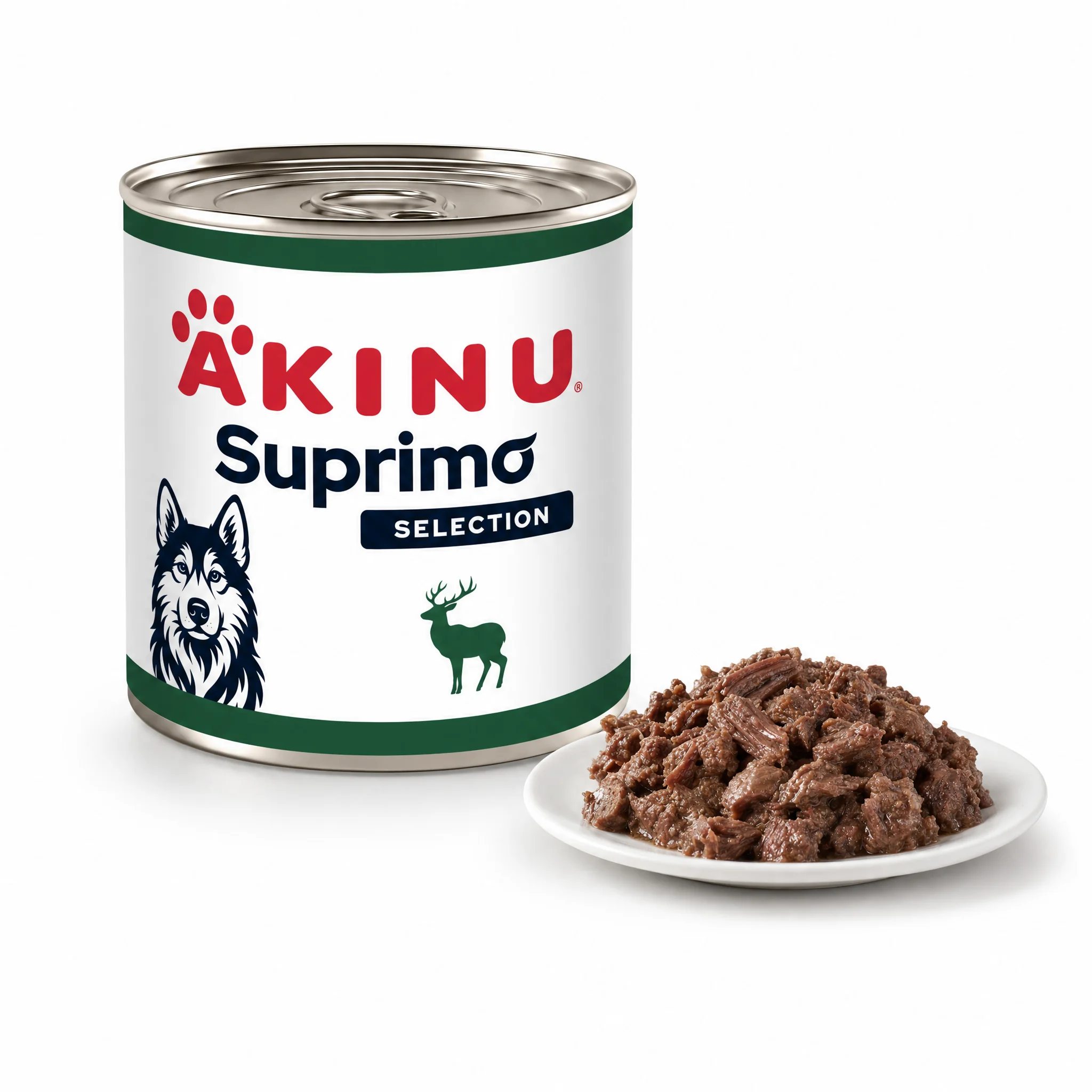 Akinu SUPRIMO SELECTION Zvěřina kousky konzerva pro psy 400 g